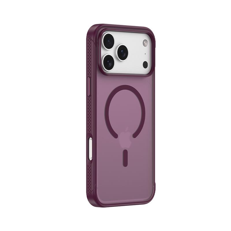 Devia kryt Shield Series Skin-Friendly Magnetic Case pre iPhone 18 Pro - Dark Cherry 
