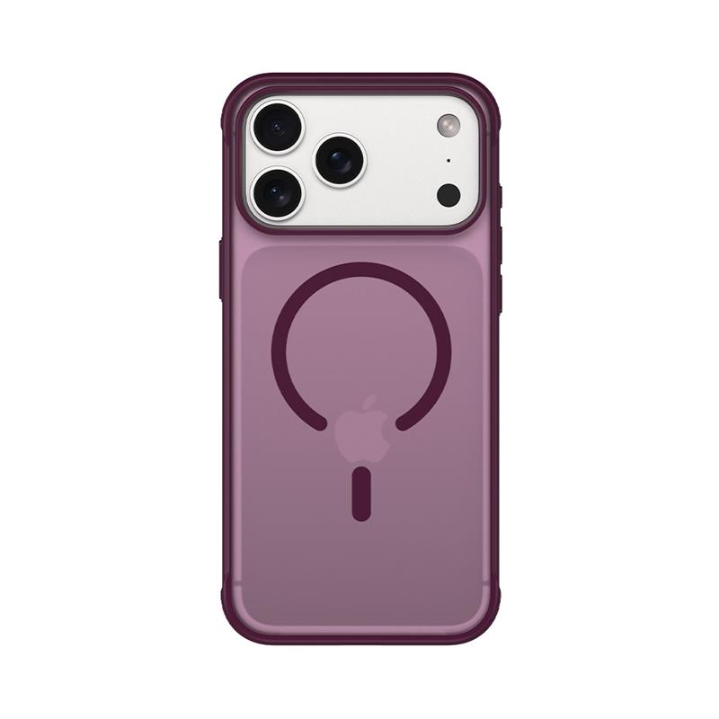 Devia kryt Shield Series Skin-Friendly Magnetic Case pre iPhone 18 Pro - Dark Cherry 