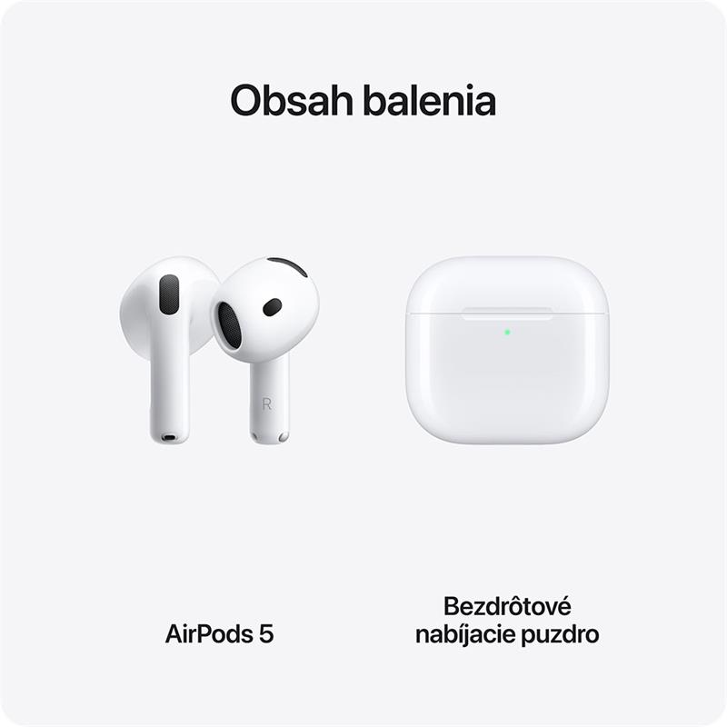 Apple AirPods (5. generácie) with Wireless Charging Case 