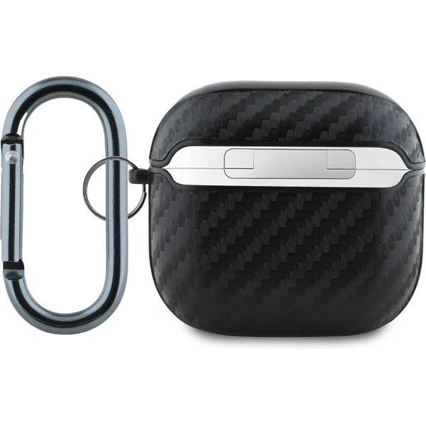 Red Bull PU Karbonové Púzdro pre AirPods 4 čierne 
