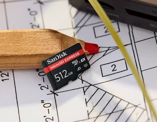 SanDisk GamePlay Express 512GB microSD card 880/650MBps 