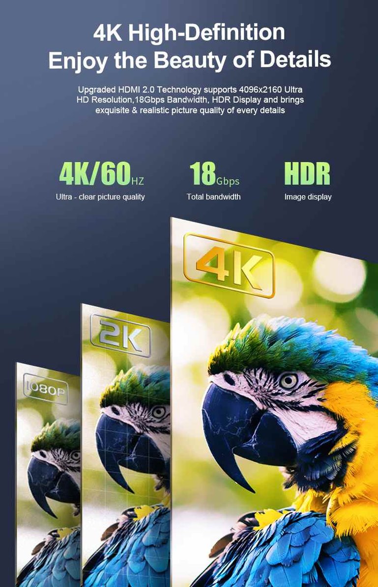 PremiumCord Ultra High Speed HDMI 2.0 optický fiber kabel 4K@60Hz, pozlátený 25m 