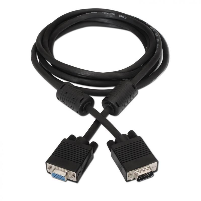 PremiumCord Kábel predlžovací HQ(Coax) 2x ferrit, SVGA, DDC2, 3xCoax+8žil, 25m 