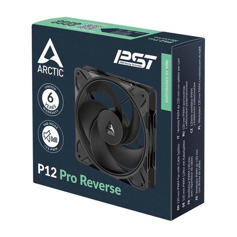 Arctic ventilátor P12 Pro Reverse 