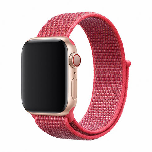 Devia Apple Watch Deluxe Series Sport3 Band 44 45 46mm - Hibiscus 