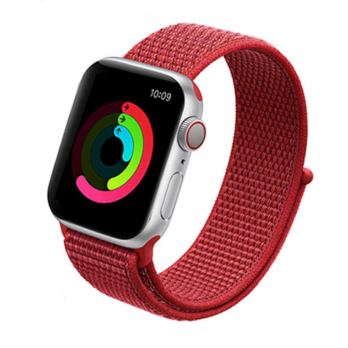 Devia Apple Watch Deluxe Series Sport3 Band 44 45 46mm - Hibiscus 