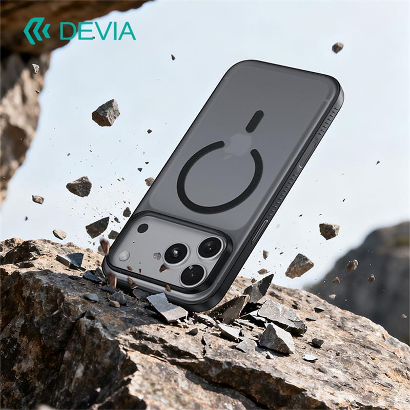 Devia kryt Light Ripple Skin-Friendly Magnetic Case pre iPhone 18 Pro Max - White 