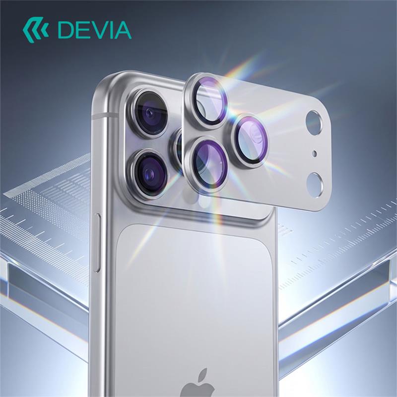 Devia Armour Series Anti-Reflection Lens Protector pre iPhone 18 Pro Max - Silver 