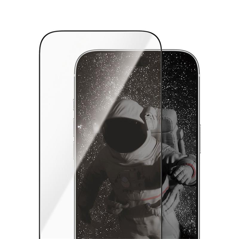 PanzerGlass ochranné sklo UWF Ceramic pre iPhone 18 Pro Max - Black Frame 