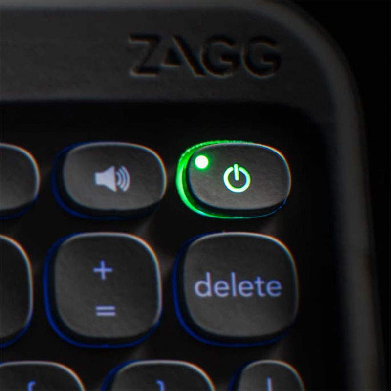 ZAGG klávesnica Pro Keys s podvietením pre iPad Pro 11" 2018-2022/Air 11" M2/M3 CZ/SK - Black *Poškodený obal* 
