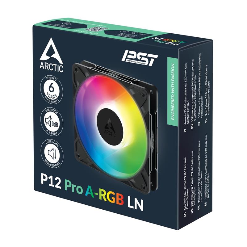 Arctic ventilátor P12 Pro A-RGB LN 