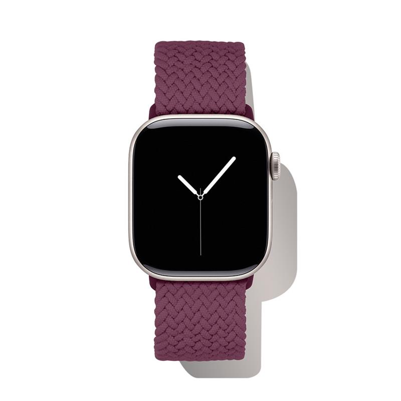 iDeal Soft Braid Watch Band 38/40/41/42 Velvet Plum 