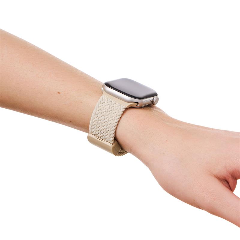 iDeal Soft Braid Watch Band 38/40/41/42 Perfect Beige 
