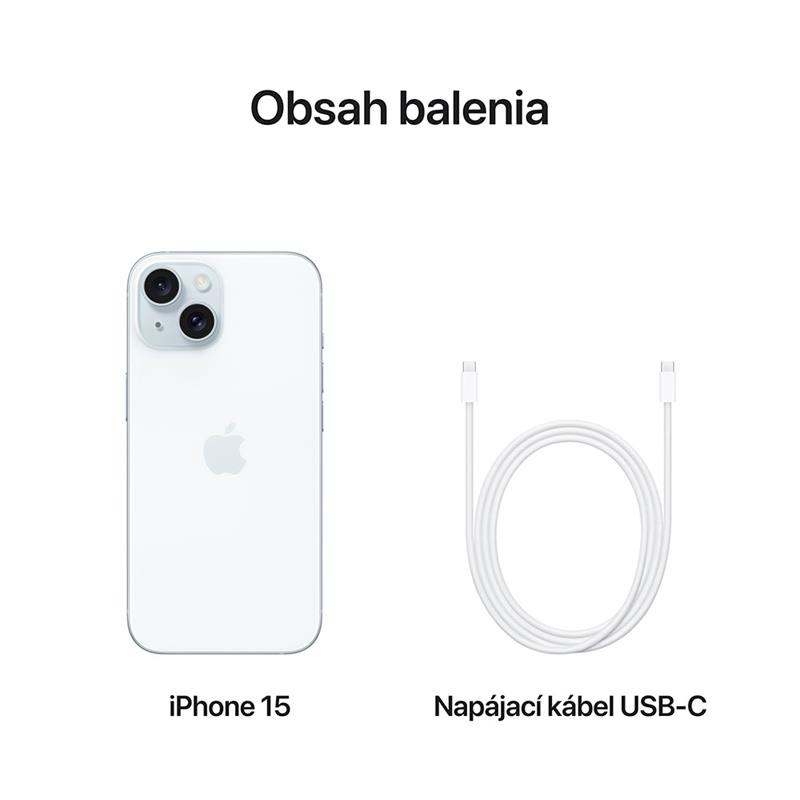 iPhone 15 256 GB modrá *Renovovaný* 