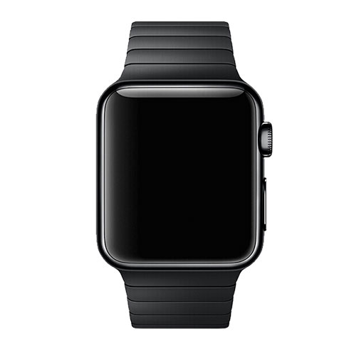 Devia Apple Watch Elegant Series Link Bracelet 44/45/49mm - Space Black 