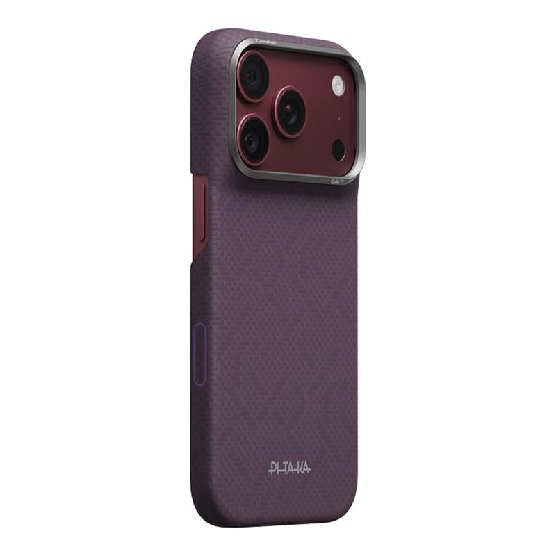 Pitaka kryt Edge Case PTK Weaving pre iPhone 18 Pro Max - Charoite Purple 
