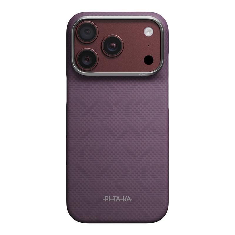 Pitaka kryt Edge Case PTK Weaving pre iPhone 18 Pro Max - Charoite Purple 