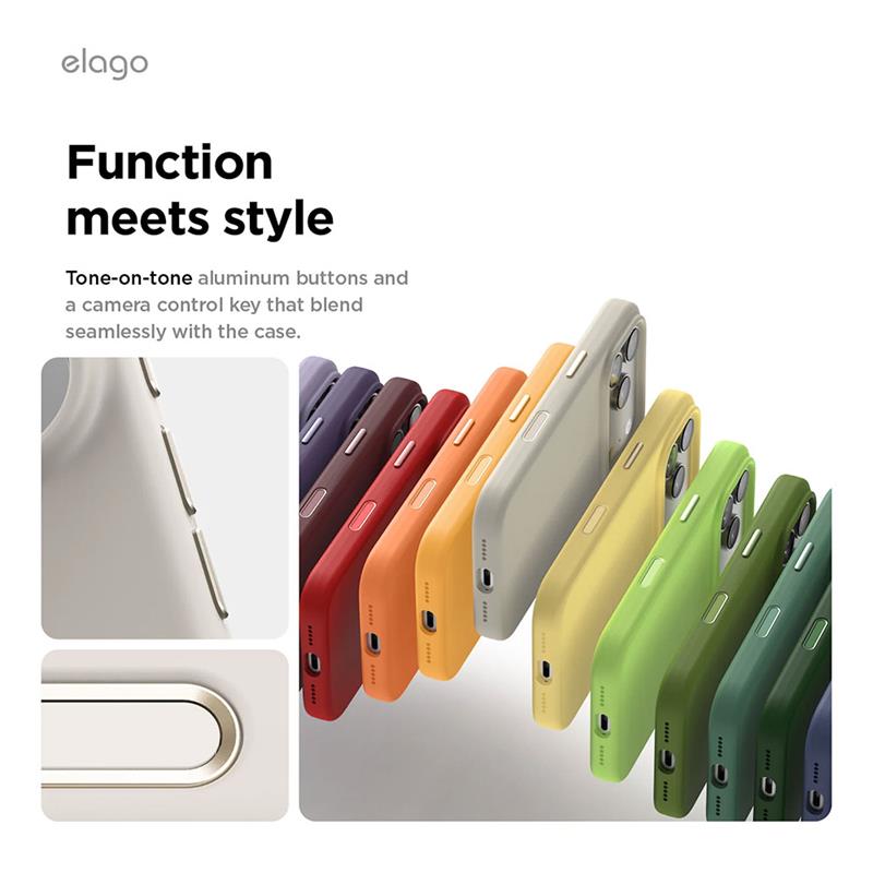 Elago kryt Silicone Case Magsafe pre iPhone 18 Pro/17 Pro - Light Blue 