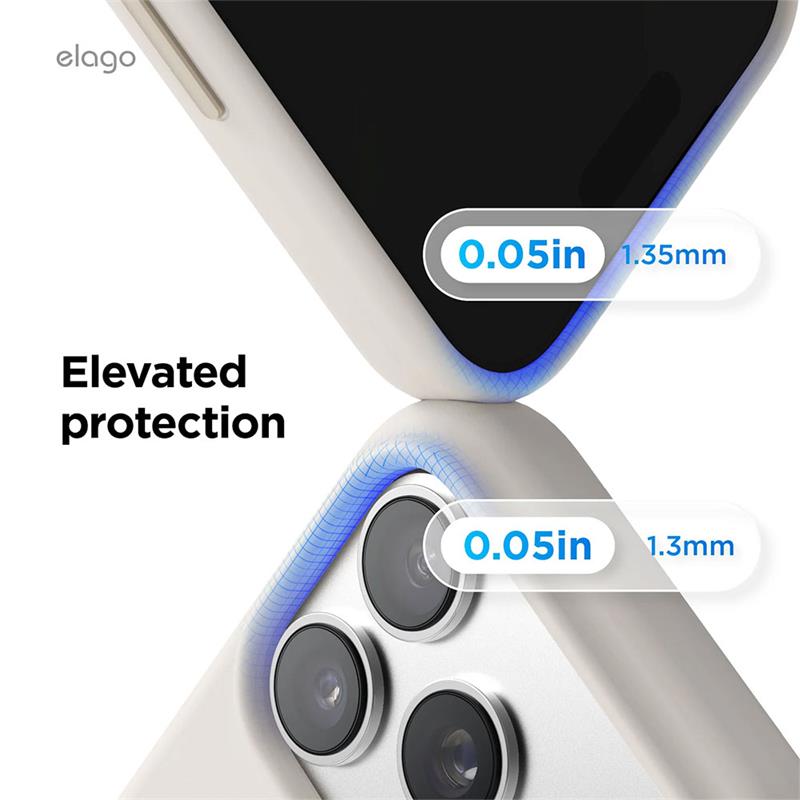 Elago kryt Silicone Case Magsafe pre iPhone 18 Pro/17 Pro - Light Blue 
