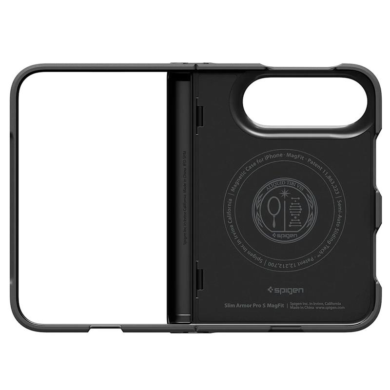 Spigen kryt Slim Armor Pro S MagSafe pre iPhone Duo - Black 