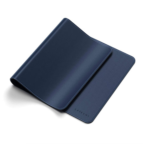 Satechi Eco Leather Desk Mat Blue