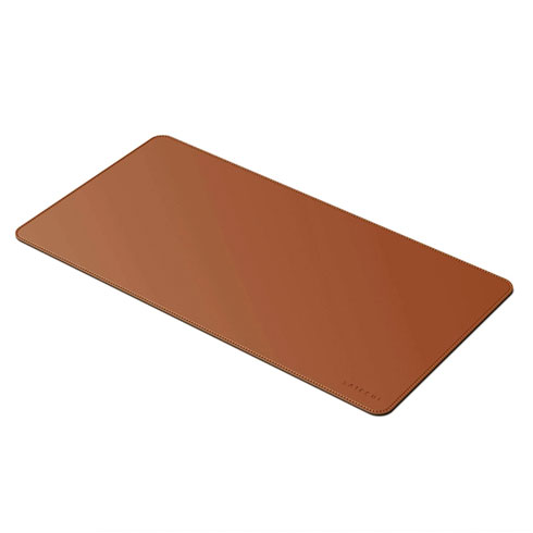 Satechi Eco Leather Desk Mat Brown 