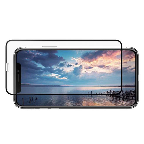 Spigen ochranné sklo Glass FC HD pre iPhone 11 Pro/XS - Black Frame