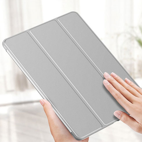 ESR puzdro Silicon Rebound Case pre iPad 10.2" 2019/2020/2021 - Silver 