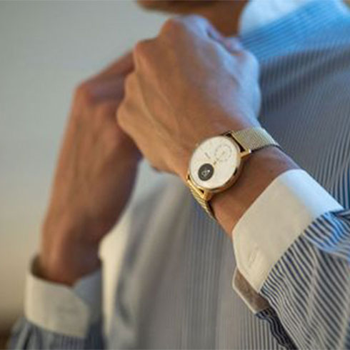 Withings Steel HR (36mm) LIMITED EDITION - Champagne Gold / White 