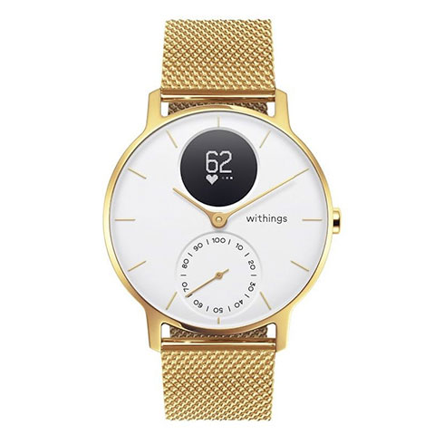 Withings Steel HR (36mm) LIMITED EDITION - Champagne Gold / White 