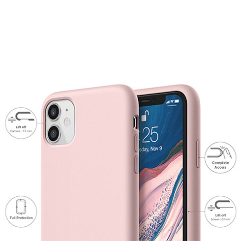 Elago kryt Silicone Case pre iPhone 11 - Lovely Pink