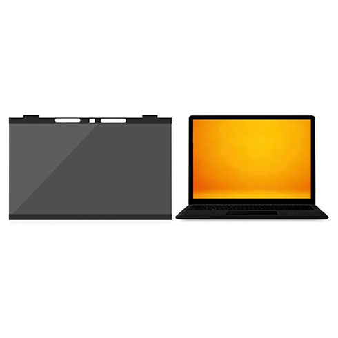 PanzerGlass ochranné sklo Dual Privacy pre Macbook Pro 15" - Black Frame