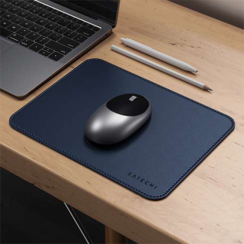 Satechi podložka pod myš Eco-Leather Mouse Pad - Blue 