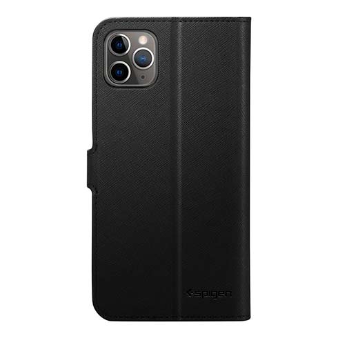 Spigen puzdro Wallet S pre iPhone 11 Pro Max - Black 
