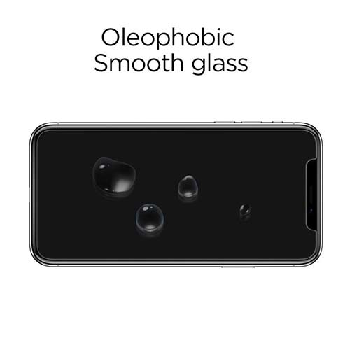 Spigen ochranné sklo GLAS.tR SLIM HD pre iPhone 11 Pro/XS - Clear 