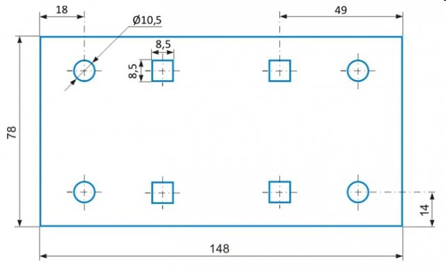 CSAT   STR5 - strmeň na stožiar 40-90mm / trubka 27-42mm 