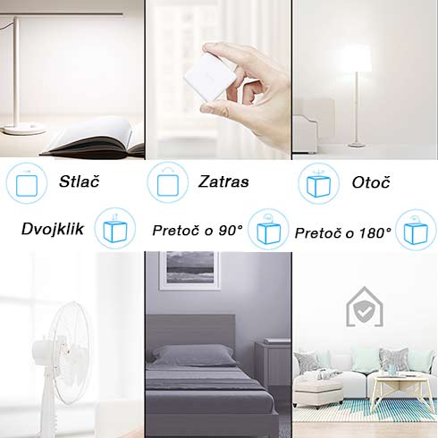 Aqara Smart Home Diaľkový ovládač Magic Cube 
