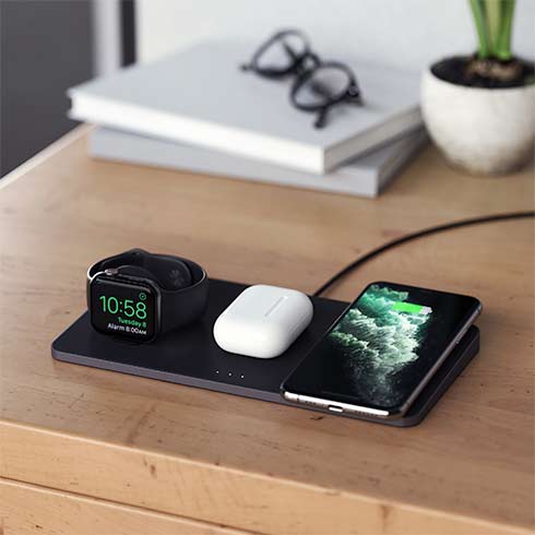 Satechi Trio Wireless Charging Pad - Space Gray*Rozbalený* 