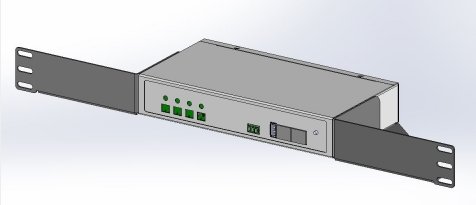 NETIO RM1 4C 19" 1U montážní držák pro 1x PowerPDU 4C   