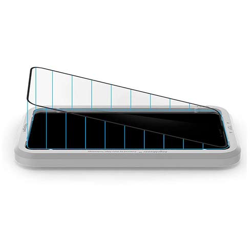 Spigen ochranné sklo GLAS.tR AlignMaster pre iPhone 11 Pro/XS - Black Frame 