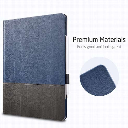 ESR puzdro Urban Premium Folio Pencil Case pre iPad Pro 12.9" 2020 - Gray 