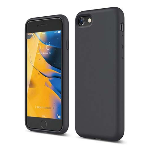 Elago kryt Silicone Case pre iPhone SE 2020/2022 - Dark Gray 