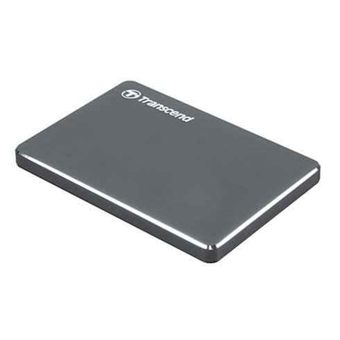 Transcend ext. HDD 2TB StoreJet 25C3N USB 3.1 - Iron Gray Aluminium 