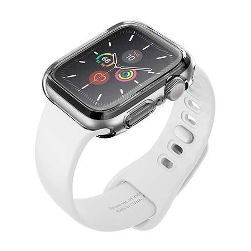 Spigen kryt Ultra Hybrid pre Apple Watch 4/5/6/SE/SE 2 40mm - Crystal Clear 