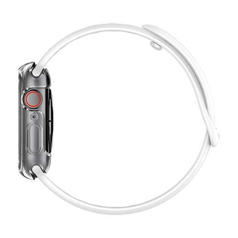 Spigen kryt Ultra Hybrid pre Apple Watch 4/5/6/SE/SE 2 40mm - Crystal Clear 