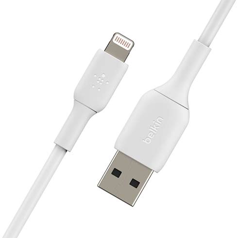 Belkin kábel Boost Charge USB-A to Lightning 1m - White 
