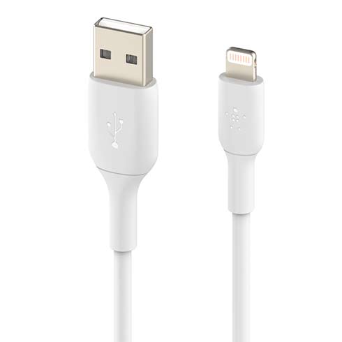 Belkin kábel Boost Charge USB-A to Lightning 1m - White 