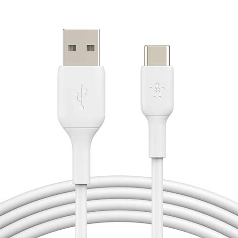 Belkin kábel Boost Charge USB-A to USB-C 1m - White 