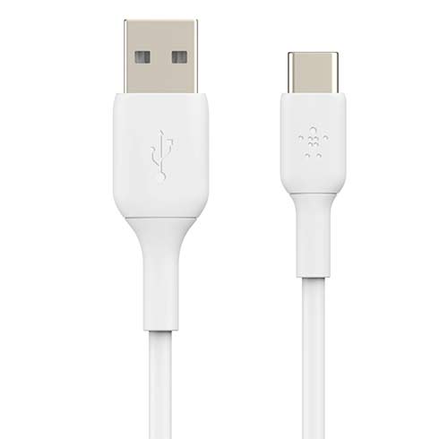 Belkin kábel Boost Charge USB-A to USB-C 1m - White 