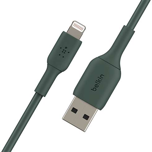 Belkin kábel Boost Charge USB to Lightning 1m - Midnight Green 